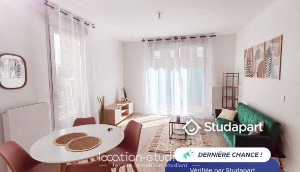 Logement �tudiant Location T2 Meubl&eacute; Romainville (93230)