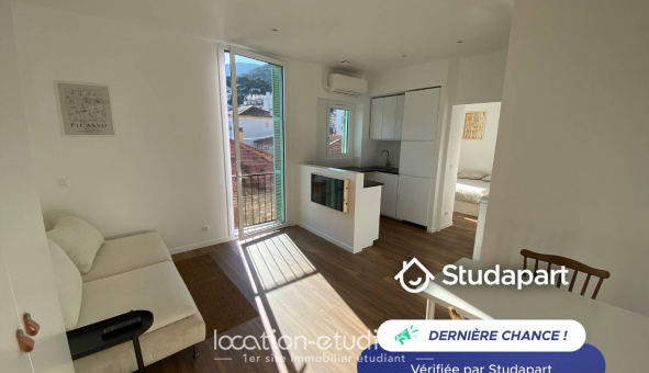 Logement tudiant Location T2 Meublé Roquebrune Cap Martin (06190)