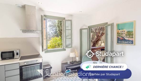 Logement �tudiant T2 &agrave; Roquebrune Cap Martin (06190)