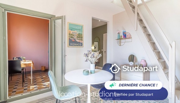 Logement �tudiant T2 &agrave; Roquebrune Cap Martin (06190)