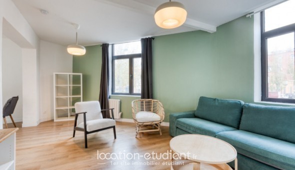 Logement tudiant T2 à Roubaix (59100)