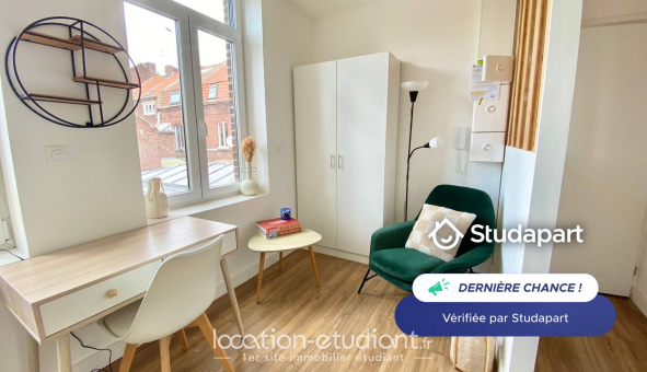 Logement �tudiant Location T2 Meubl&eacute; Roubaix (59100)