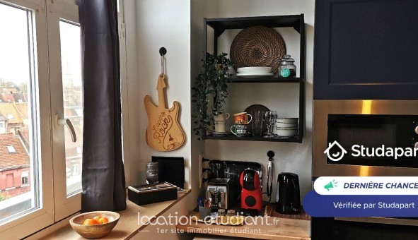 Logement �tudiant T2 &agrave; Roubaix (59100)
