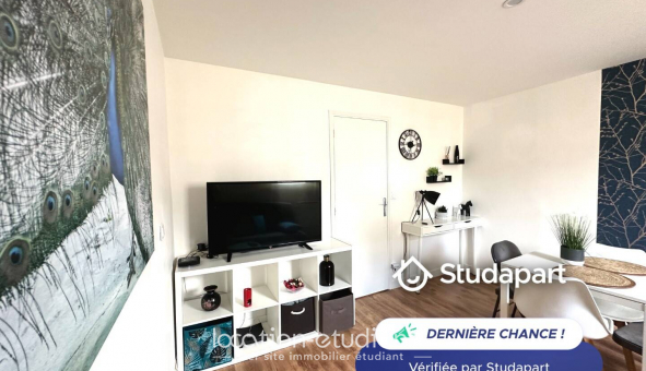 Logement �tudiant T2 &agrave; Roubaix (59100)