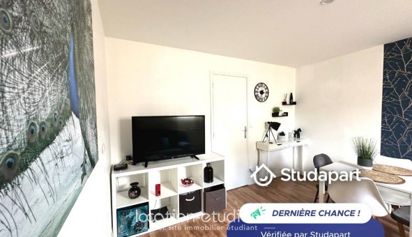 Logement �tudiant T2 &agrave; Roubaix (59100)