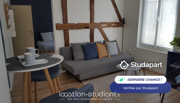 Logement tudiant Location T2 Meublé Rouen (76100)