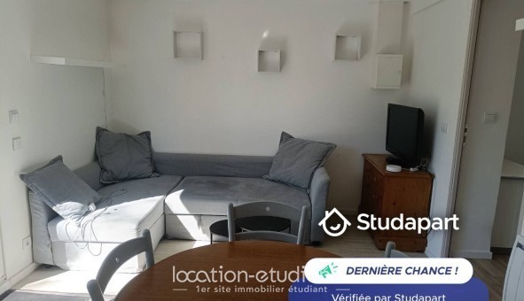 Logement étudiant T2 &agrave; Rouen (76100)