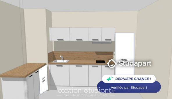 Logement tudiant T2 à Rouen (76100)