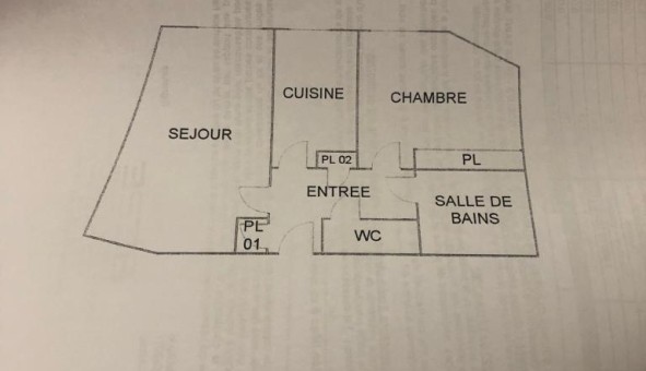 Logement tudiant T2 à Rouen (76100)