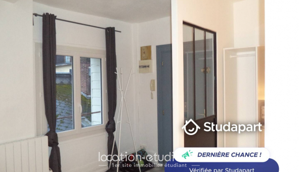 Logement �tudiant T2 &agrave; Rouen (76100)