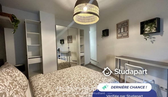 Logement étudiant T2 &agrave; Rouen (76100)