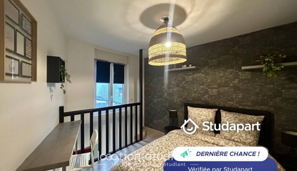 Logement étudiant T2 &agrave; Rouen (76100)
