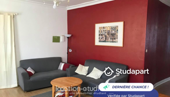 Logement �tudiant Location T2 Meubl&eacute; Rouen (76100)