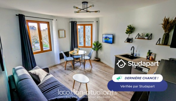 Logement �tudiant T2 &agrave; Rouen (76100)