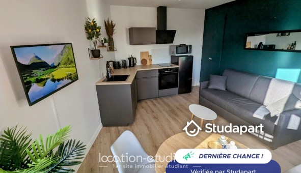 Logement �tudiant T2 &agrave; Rouen (76100)