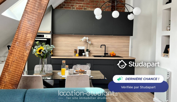 Logement �tudiant T2 &agrave; Rouen (76100)