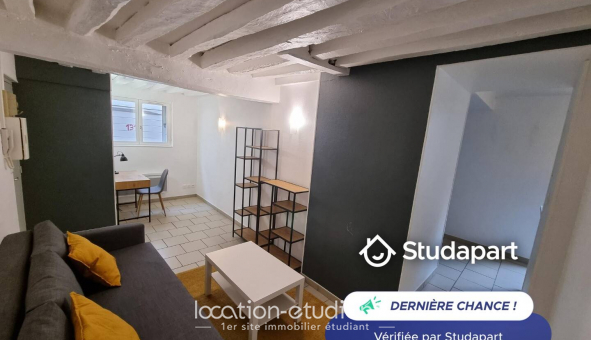 Logement �tudiant Location T2 Meubl&eacute; Rouen (76100)