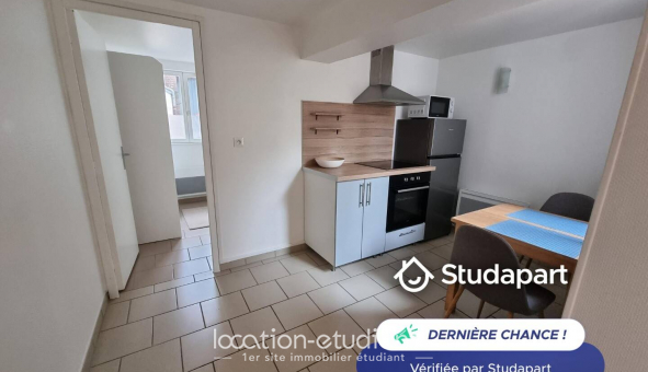 Logement �tudiant T2 &agrave; Rouen (76100)