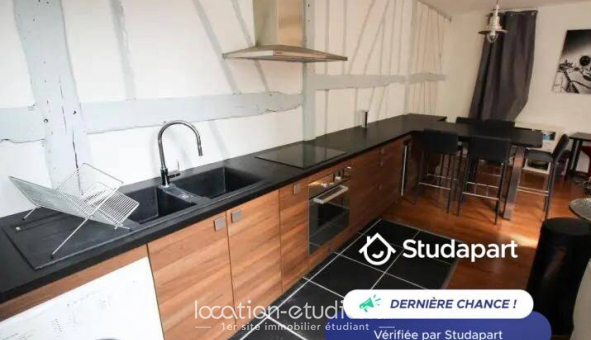 Logement �tudiant T2 &agrave; Rouen (76100)