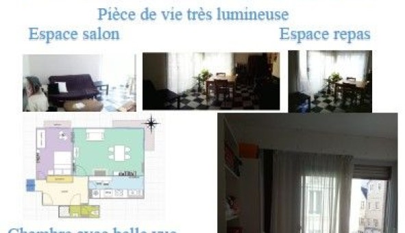 Logement �tudiant T2 &agrave; Rouen (76100)