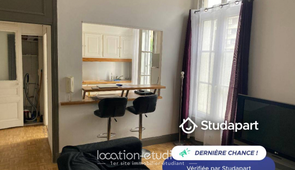 Logement �tudiant Location T2 Meubl&eacute; Rouen (76100)