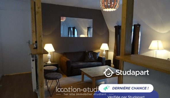 Logement �tudiant Location T2 Meubl&eacute; Rouen (76100)