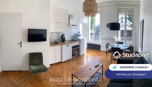 Logement �tudiant T2 &agrave; Rouen (76100)