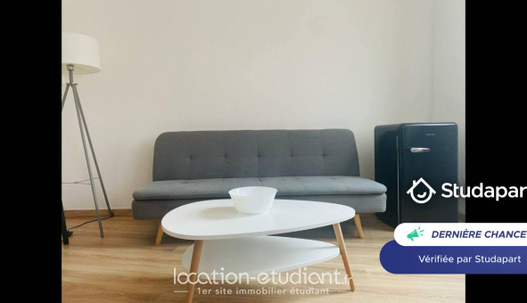 Logement �tudiant T2 &agrave; Rouen (76100)