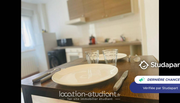 Logement �tudiant T2 &agrave; Rouen (76100)