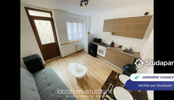 Logement �tudiant T2 &agrave; Rouen (76100)