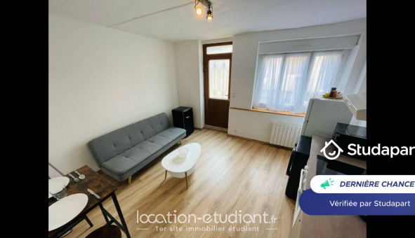 Logement �tudiant T2 &agrave; Rouen (76100)