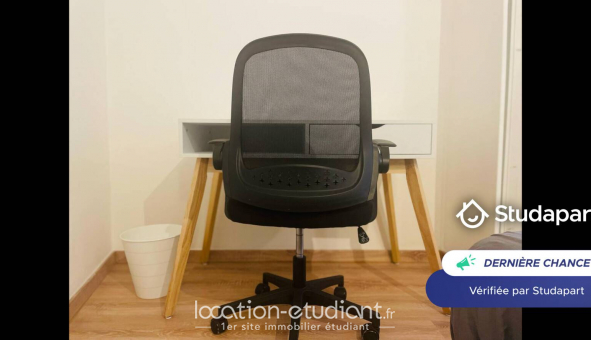 Logement �tudiant T2 &agrave; Rouen (76100)