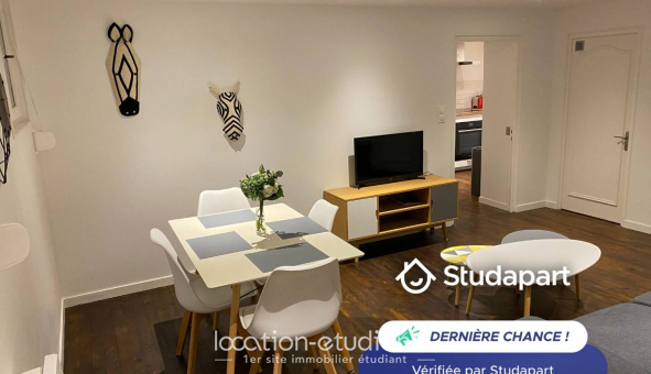 Logement �tudiant T2 &agrave; Rouen (76100)