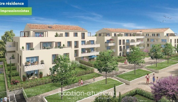 Logement tudiant T2 à Rousset (13790)