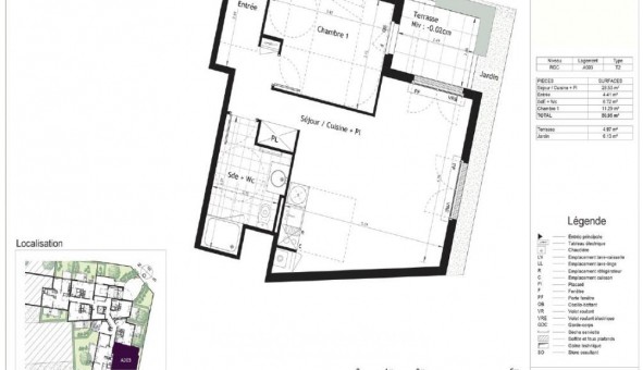 Logement �tudiant T2 &agrave; Rueil Malmaison (92500)