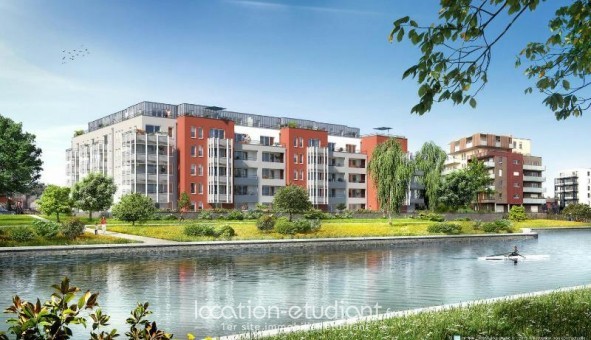 Logement �tudiant T2 &agrave; Saint Andr� lez Lille (59350)