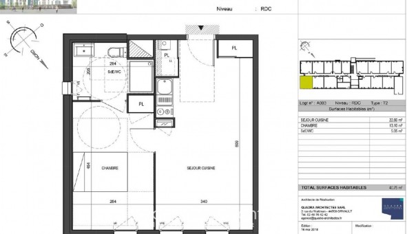 Logement tudiant T2 à Saint Benot (86280)