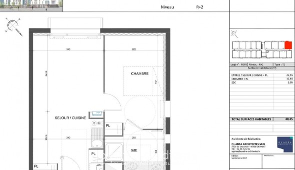 Logement �tudiant T2 &agrave; Saint Beno�t (86280)