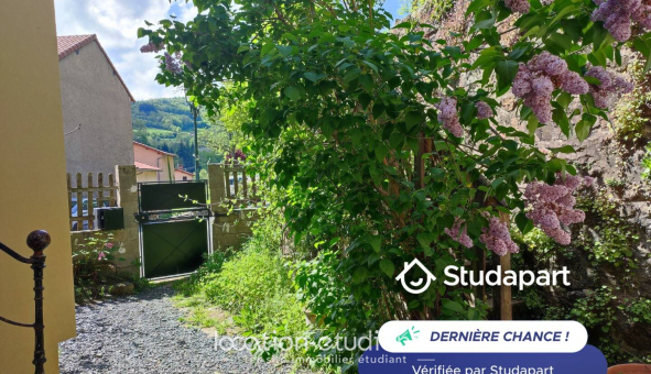 Logement étudiant Location T2 Meubl&eacute; Saint Clément sur Valsonne (69170)
