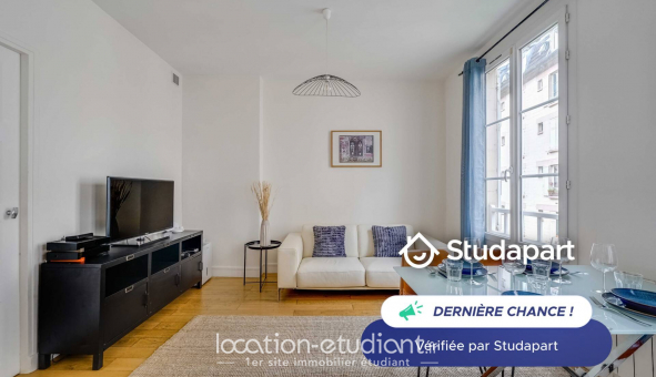Logement �tudiant Location T2 Meubl&eacute; Saint Cloud (92210)