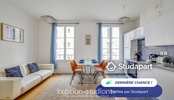 Logement �tudiant T2 &agrave; Saint Cloud (92210)