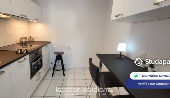 Logement �tudiant T2 &agrave; Saint �tienne (42100)