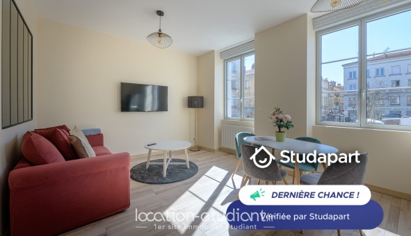 Logement �tudiant T2 &agrave; Saint �tienne (42100)