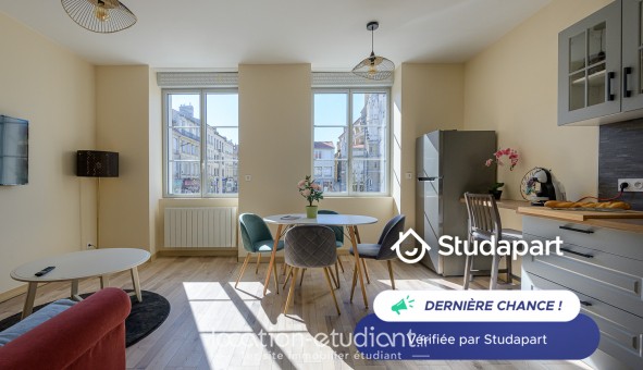 Logement �tudiant T2 &agrave; Saint �tienne (42100)