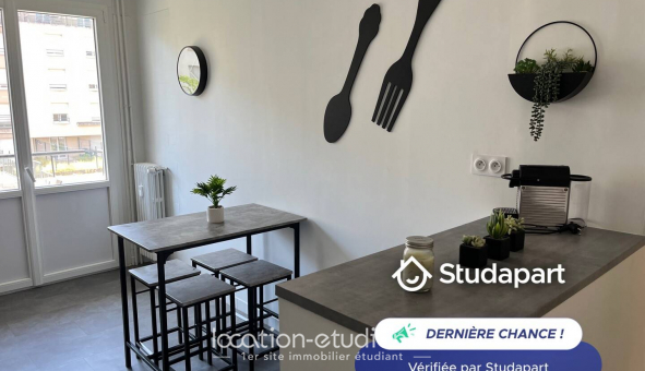 Logement �tudiant T2 &agrave; Saint �tienne (42100)