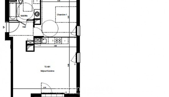 Logement tudiant T2 à Saint Fons (69190)