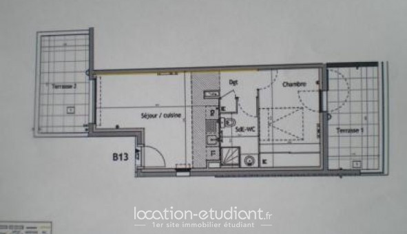 Logement tudiant T2 à Saint Georges d'Orques (34680)