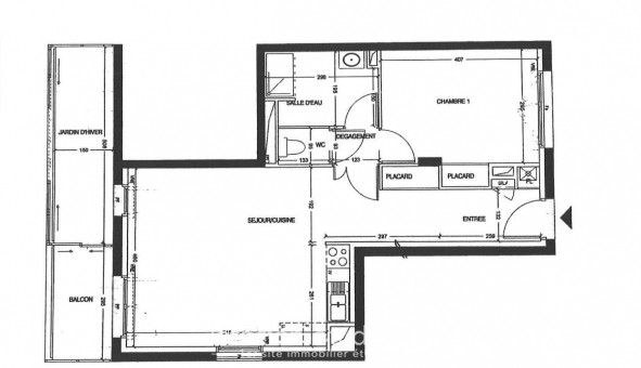 Logement tudiant T2 à Saint Herblain (44800)