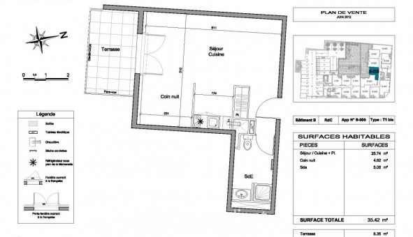 Logement tudiant T2 à Saint Herblain (44800)