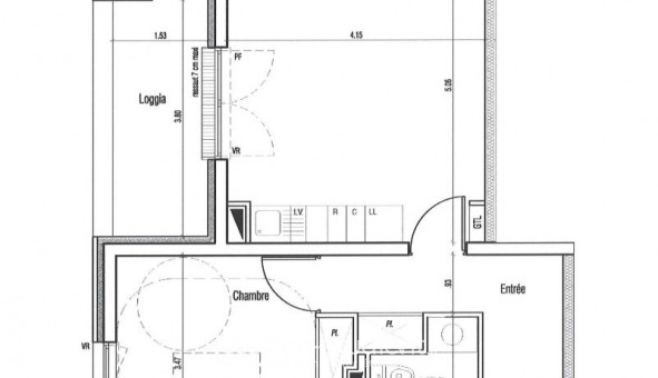 Logement �tudiant Location T2 Vide Saint Herblain (44800)